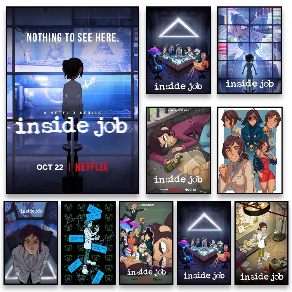 Photography Job - Inside Job Classic Anime Posters High
