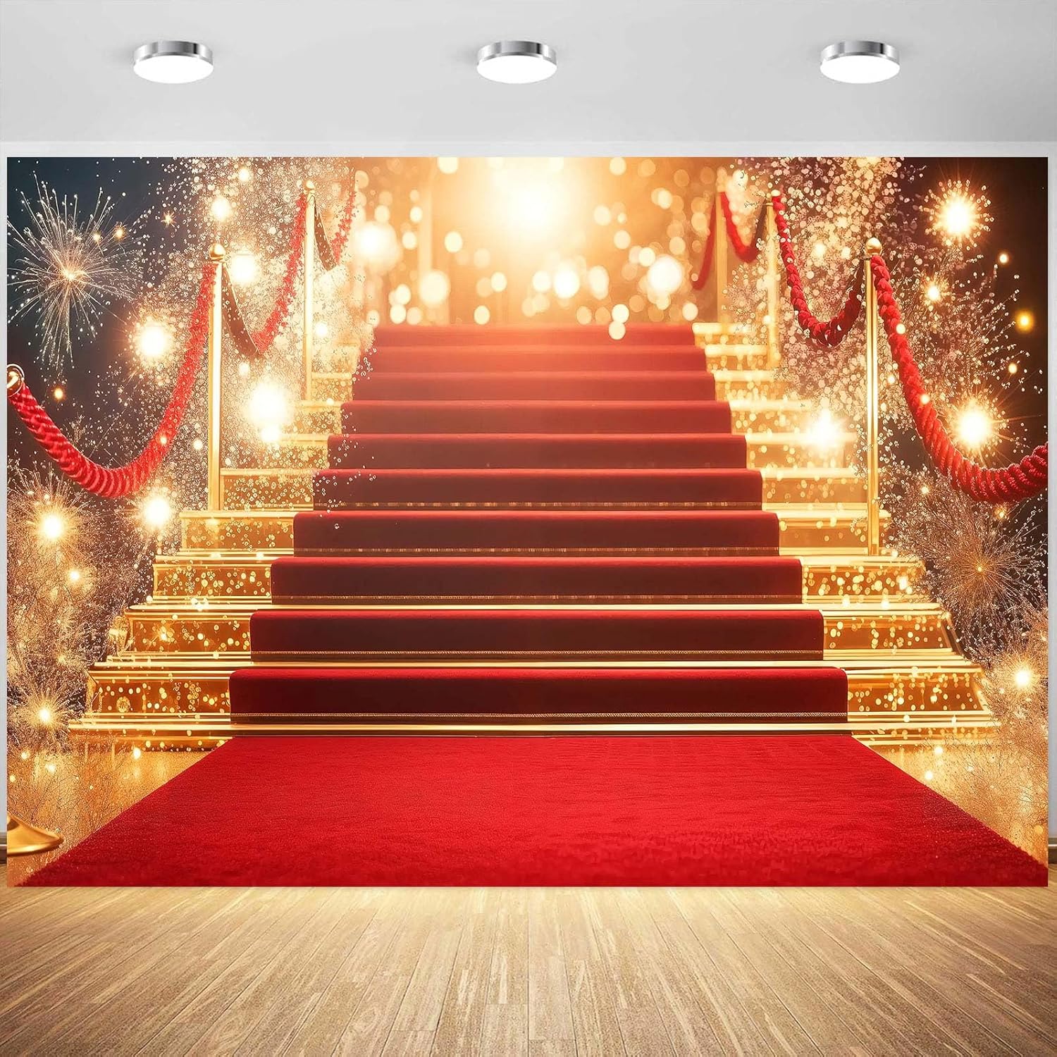 Photography Awards - Photography Backdrop Movie Night Props Red
