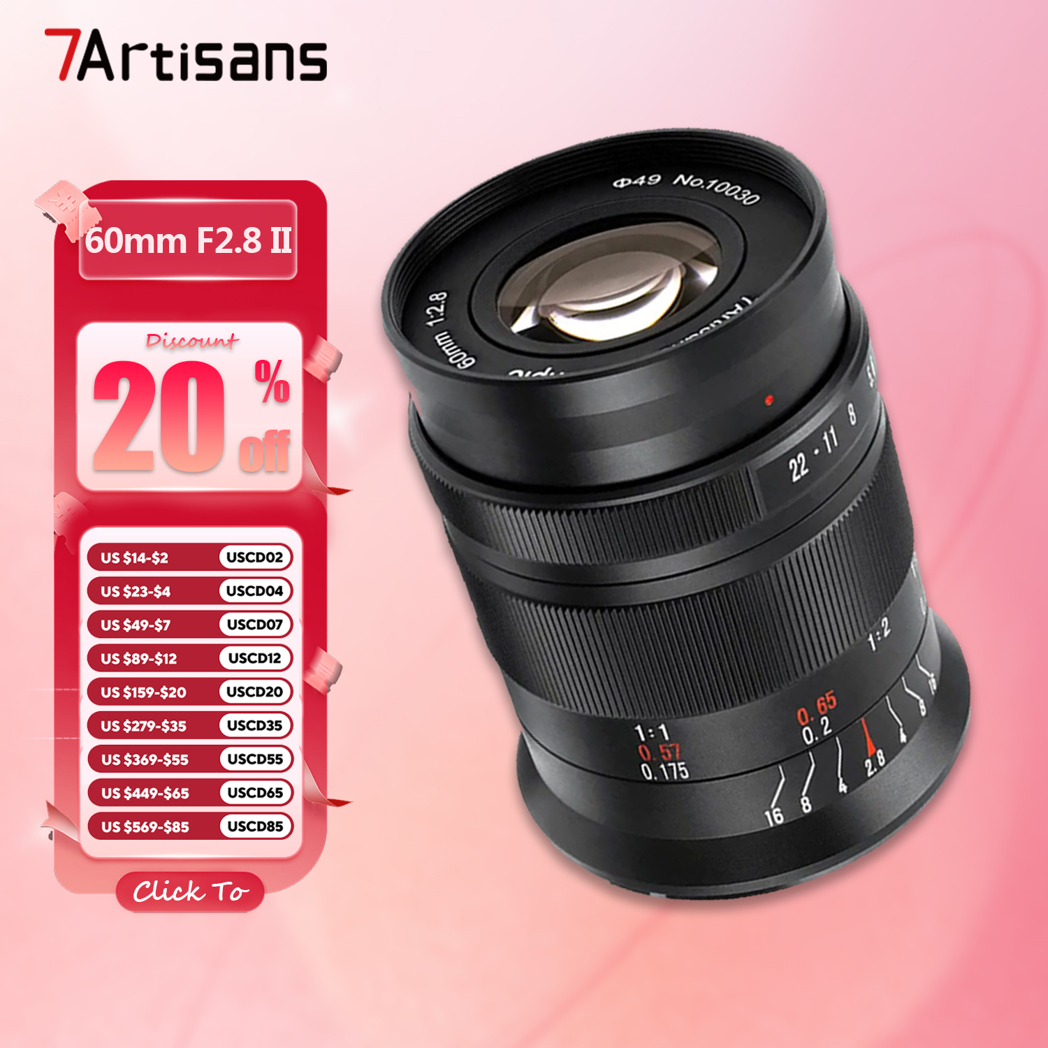 Photography Trick - 7artisans APS-C 60mm F2.8 II Camera