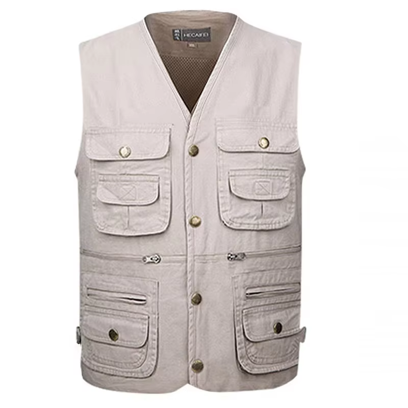 Photography Jacket - XL -5XL Large Fishing Vest Outdoor