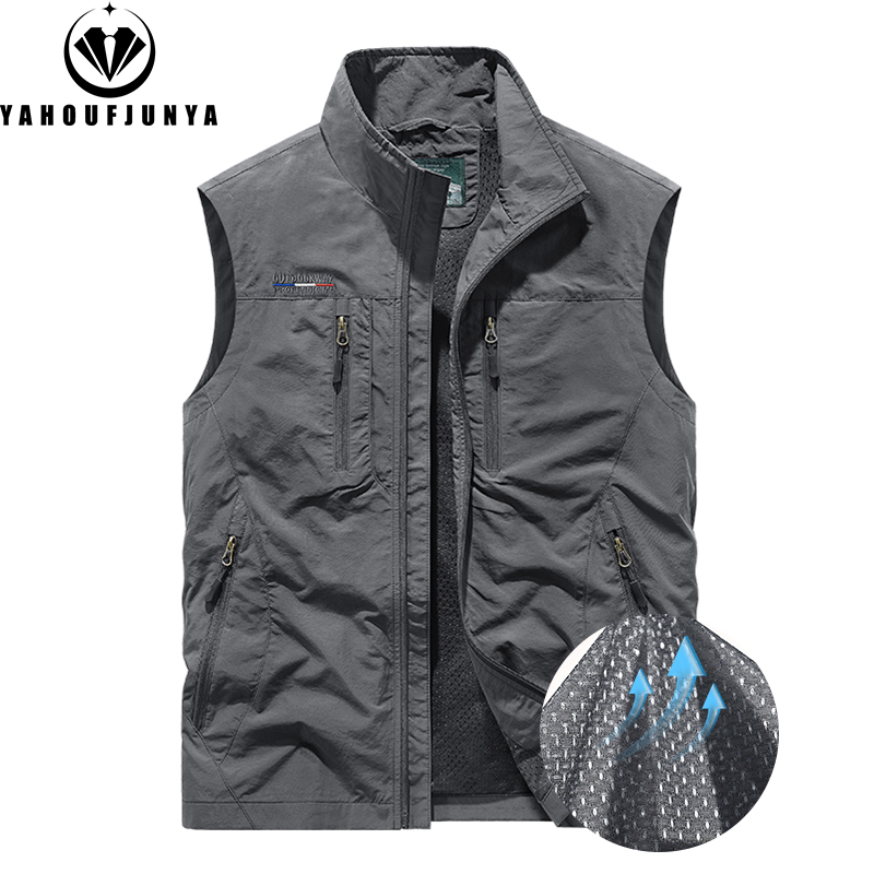 Photography Jacket - 2025 Summer Men Many Pocket Thin