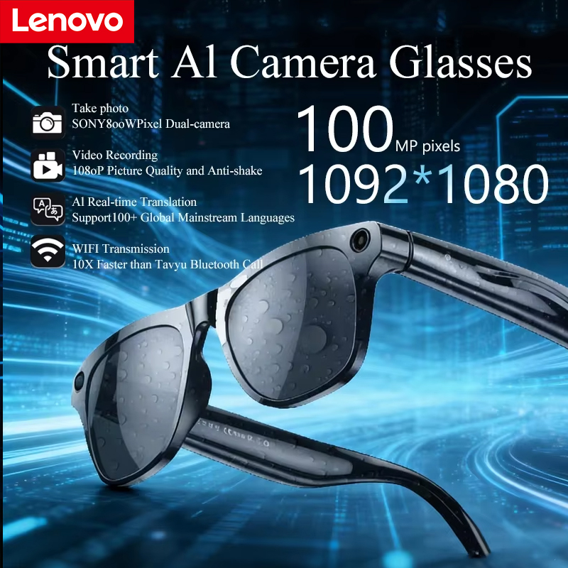 Photography Video - Lenovo 6K Smart Camera Glasses Video