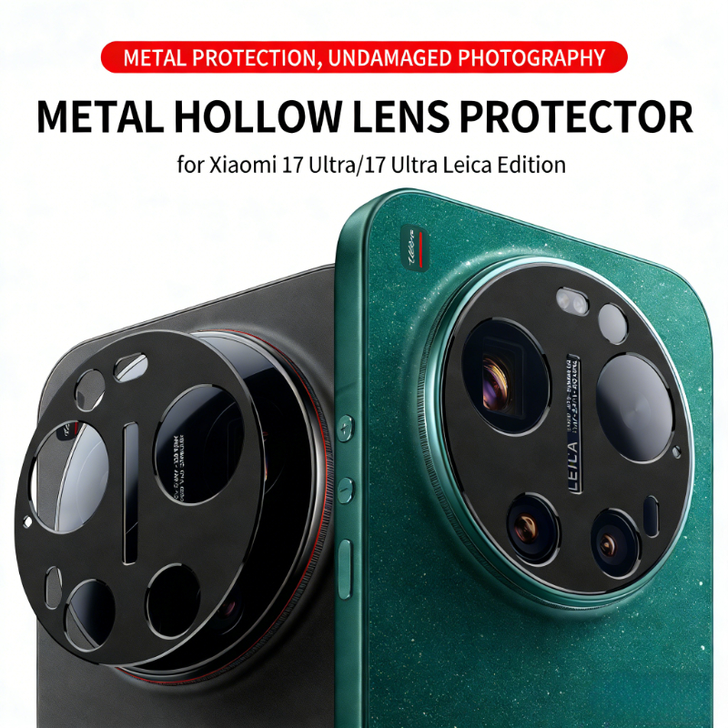 Photography Kit Xiaomi 15 Ultra - 1-2 PCS Black Aluminum Metal Rear