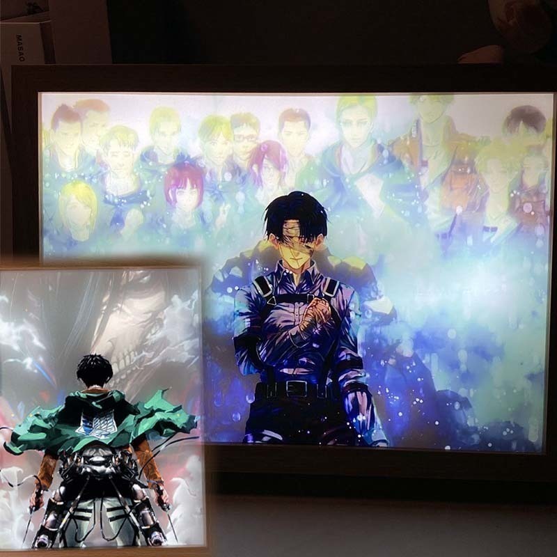 Photography Desk - Anime Attack On Titan Led Light
