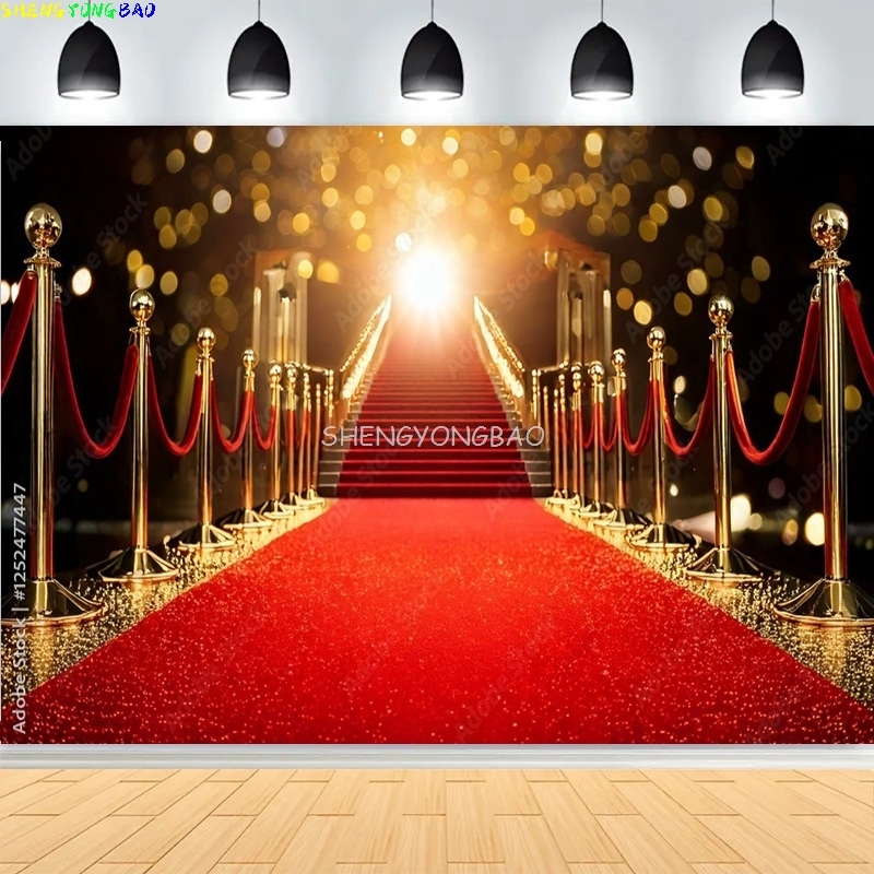 Photography Awards - Luxury Red Carpet Award Stage Background