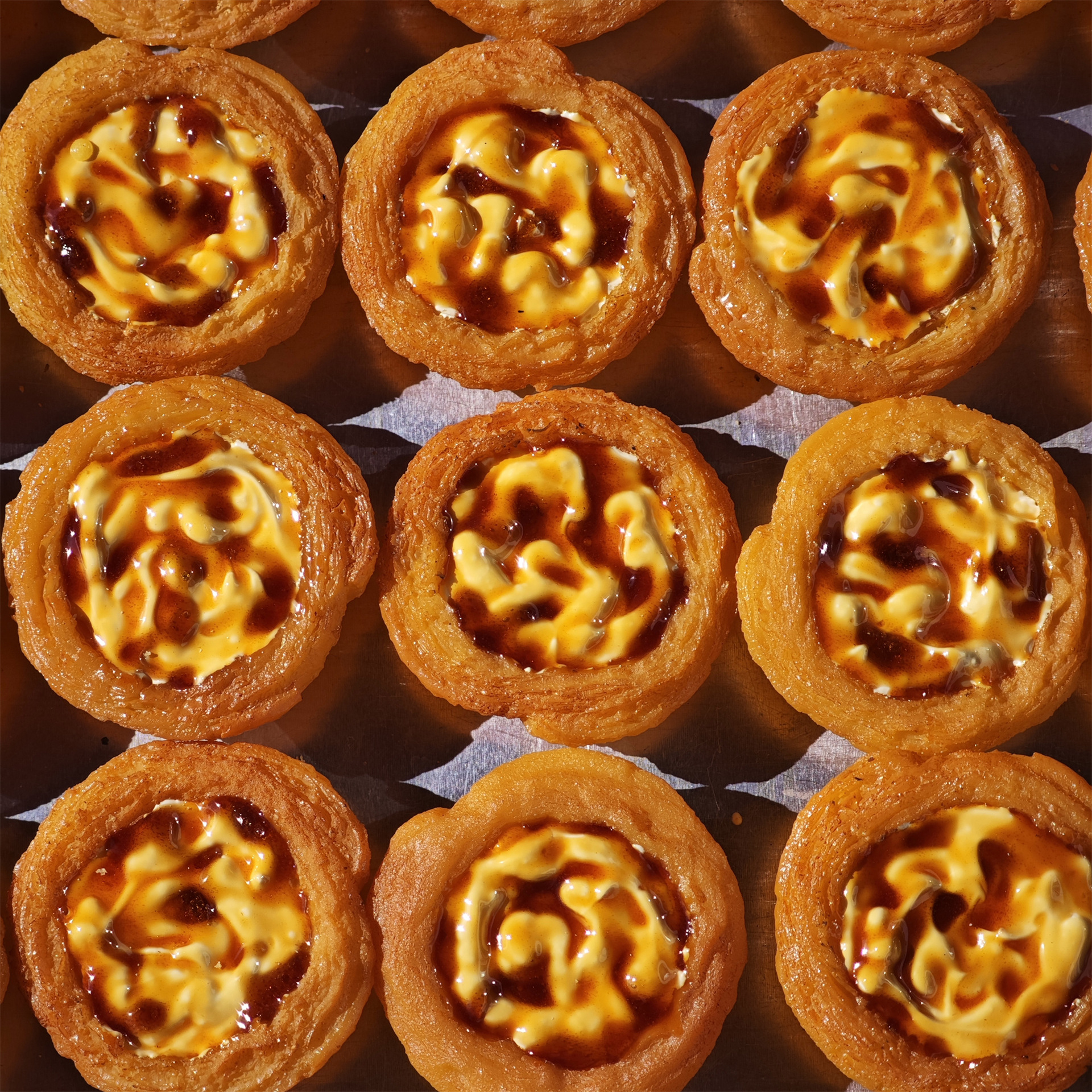 Photography Desk - Egg Tart Model Fake Food Kawaii
