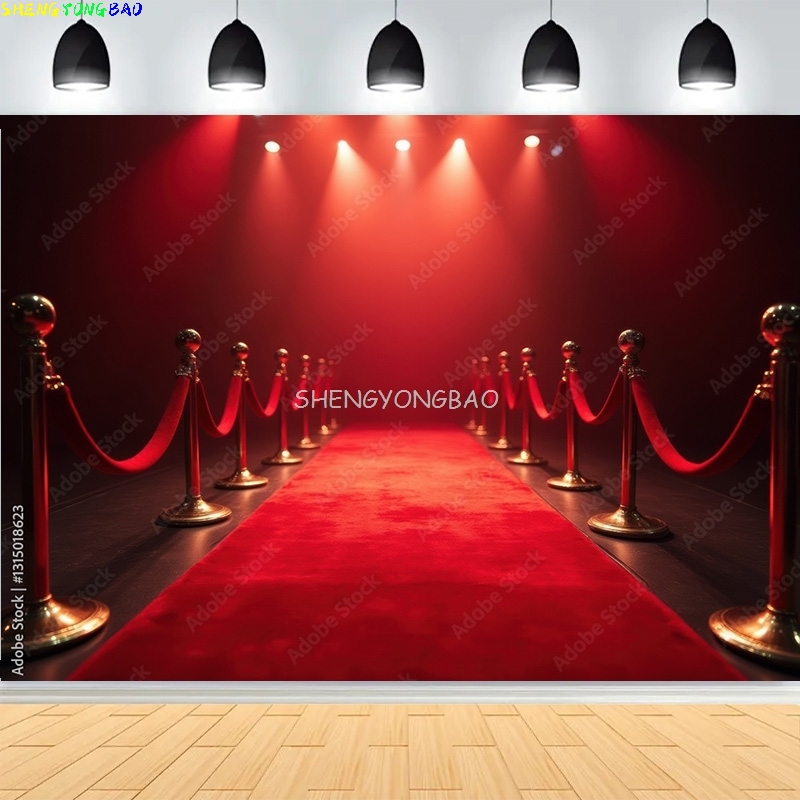 Photography Awards - Luxury Red Carpet Award Stage Background