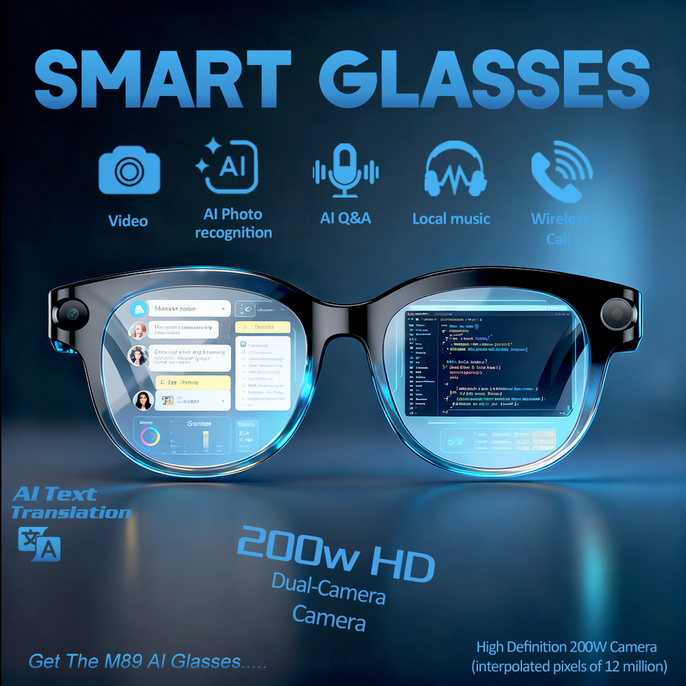 Photography Translate - New 200W Camera AI Glasses For