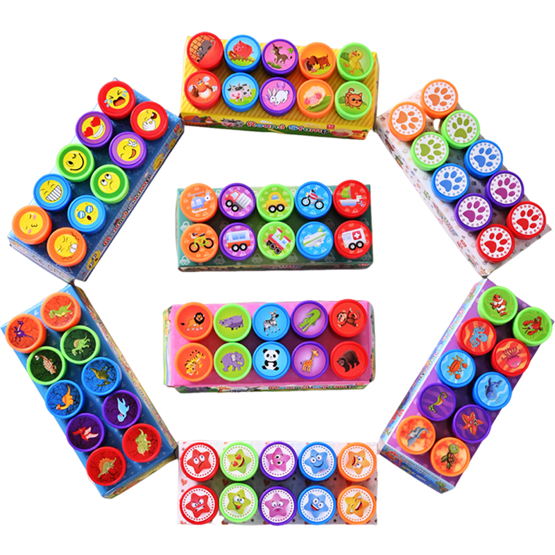 10pcs/box Assorted Stamps Self - Photography Ideas reseña y precio