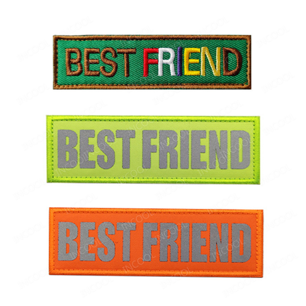 Embroidered Patches BEST FRIEN - Photography Job reseña y precio