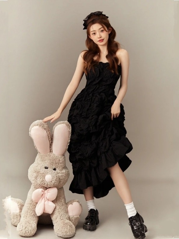 Cute Girl Art Photo Black Them - Photography Magazine reseña y precio