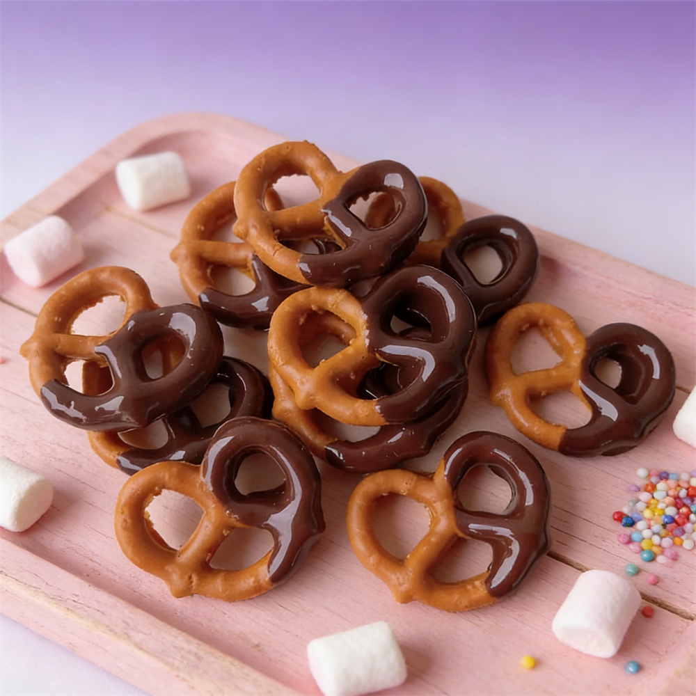 Dark Chocolate Pretzels Food M - Photography Desk reseña y precio