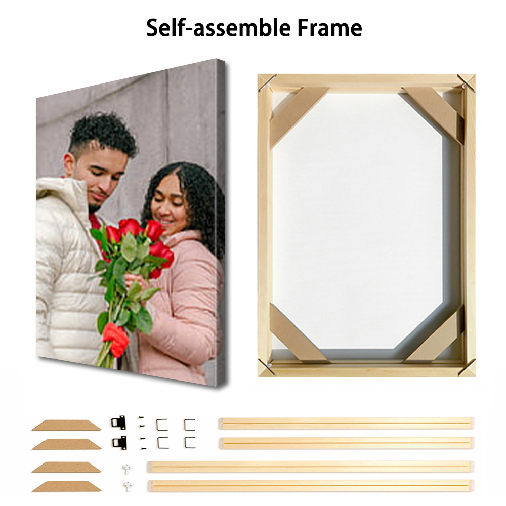 1 Pc Customized Photos on Canv - Photography Pose reseña y precio