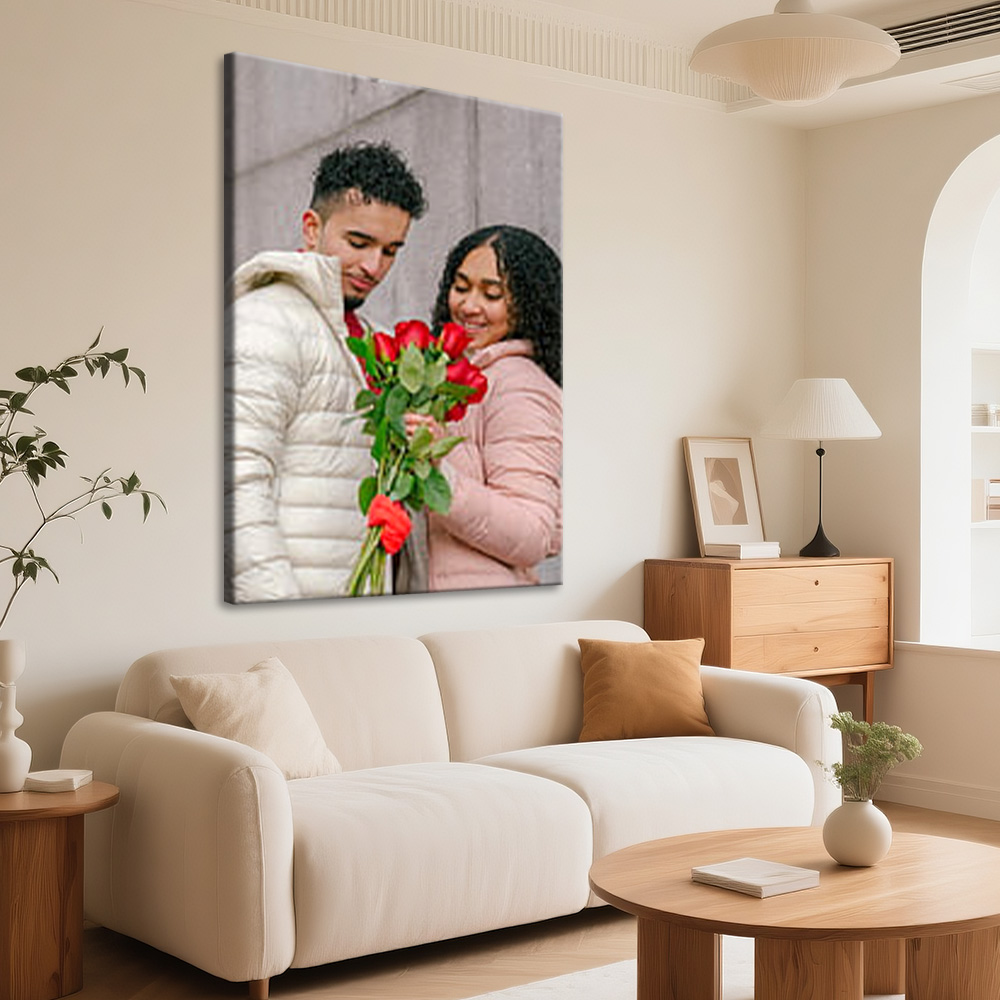 1 Pc Customized Photos on Canv - Photography Pose reseña y precio