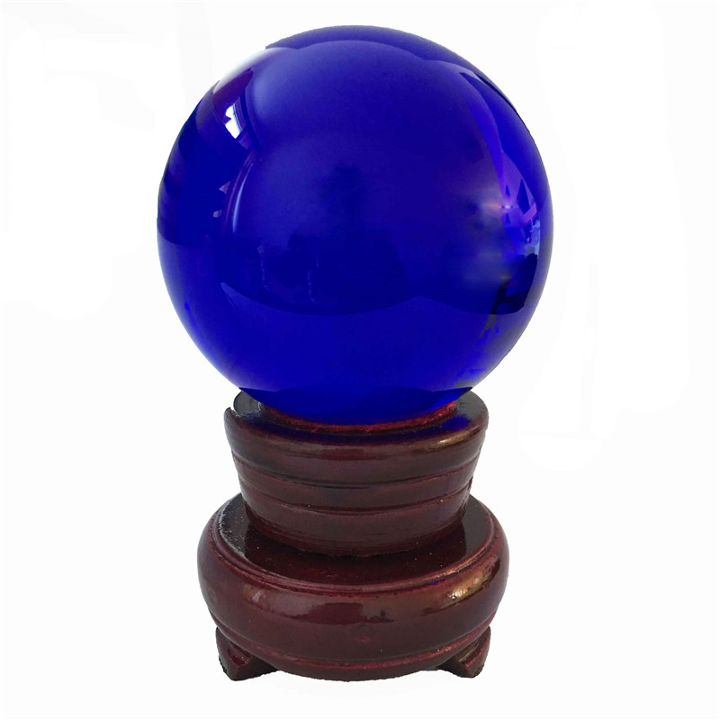 Dark Blue K9 Chandelier Crysta - Lens Ball Crystal reseña y precio
