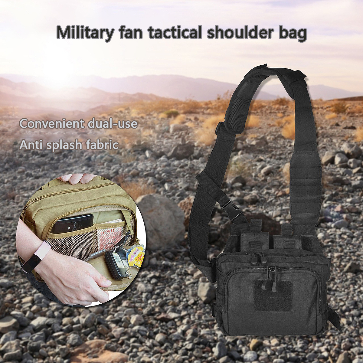 Tactical 2 Banger Bag Messenge - Photography Magazine reseña y precio