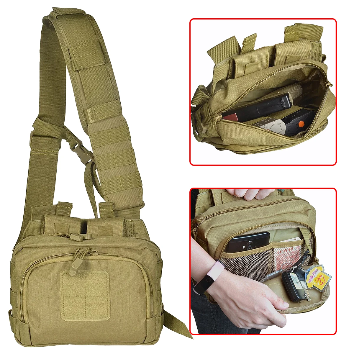 Tactical 2 Banger Bag Messenge - Photography Magazine reseña y precio