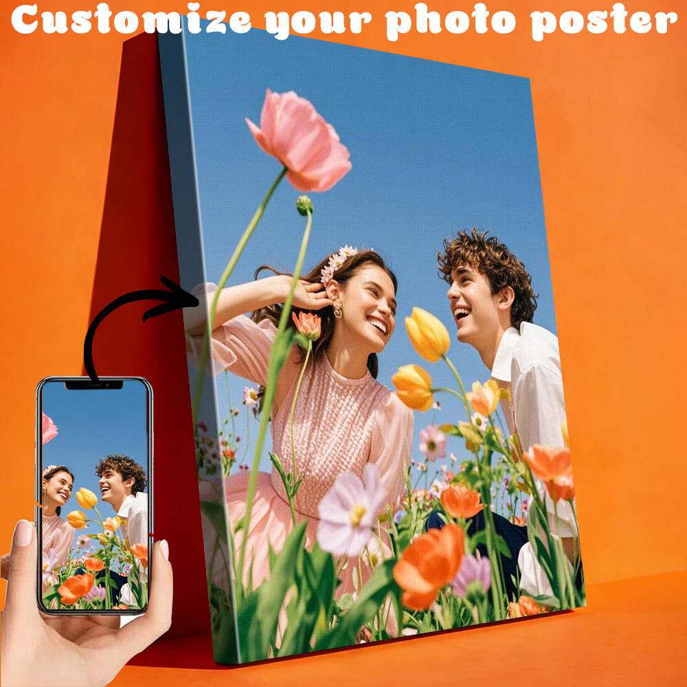 1 customized photo canvas, opt - Photography Pose reseña y precio