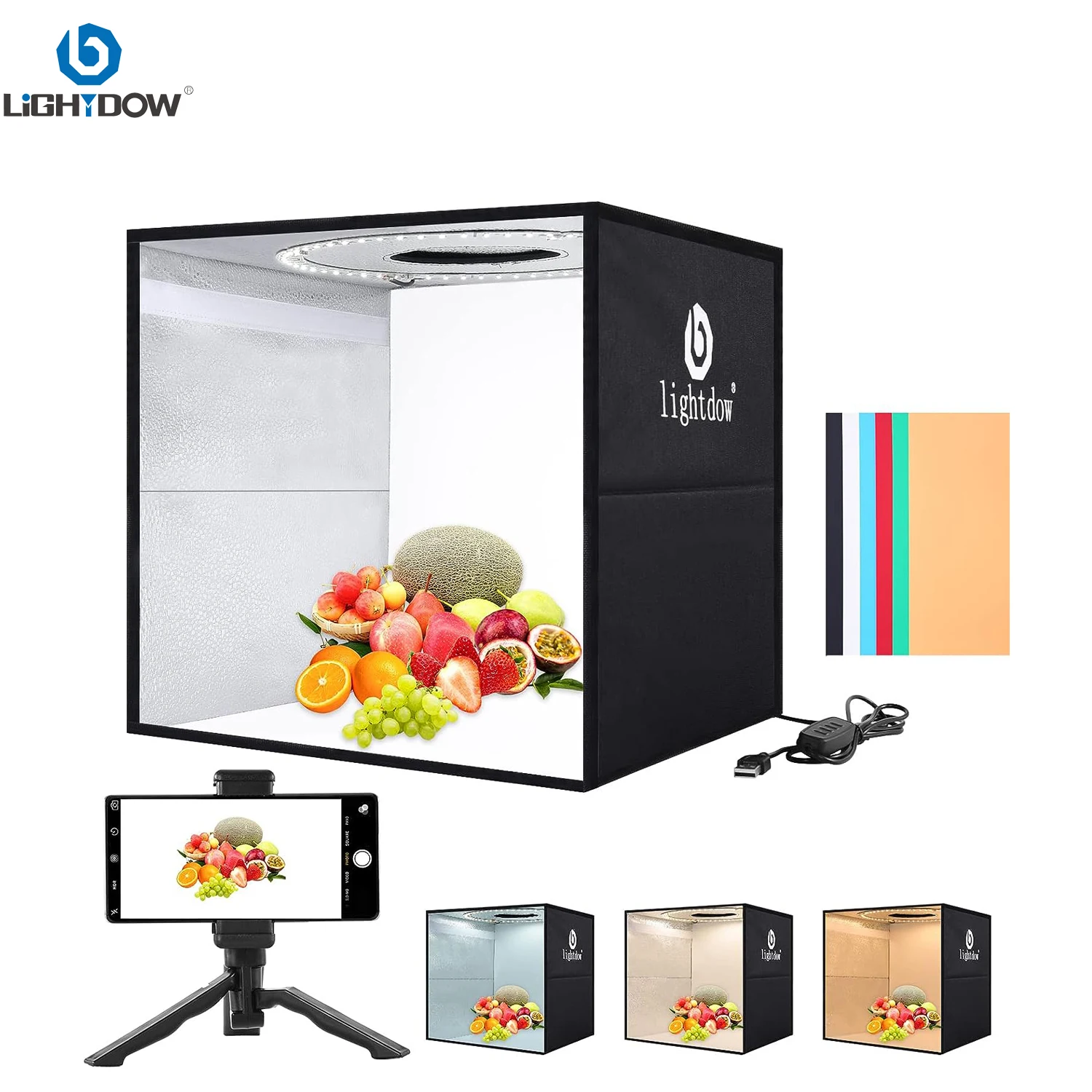 Lightdow Photo Lighting Studio - Photography Desk reseña y precio