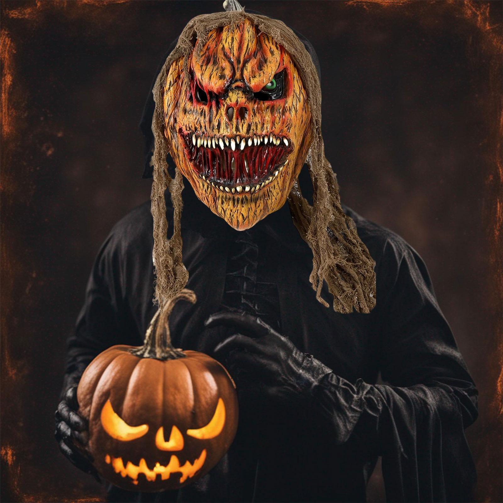 Halloween Pumpkin Face Head Ma - Photography Trick reseña y precio