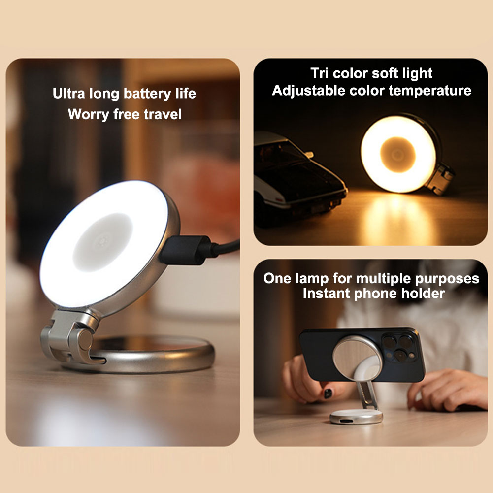 3-in-1 Magnetic Selfie Light w - Photography Video reseña y precio