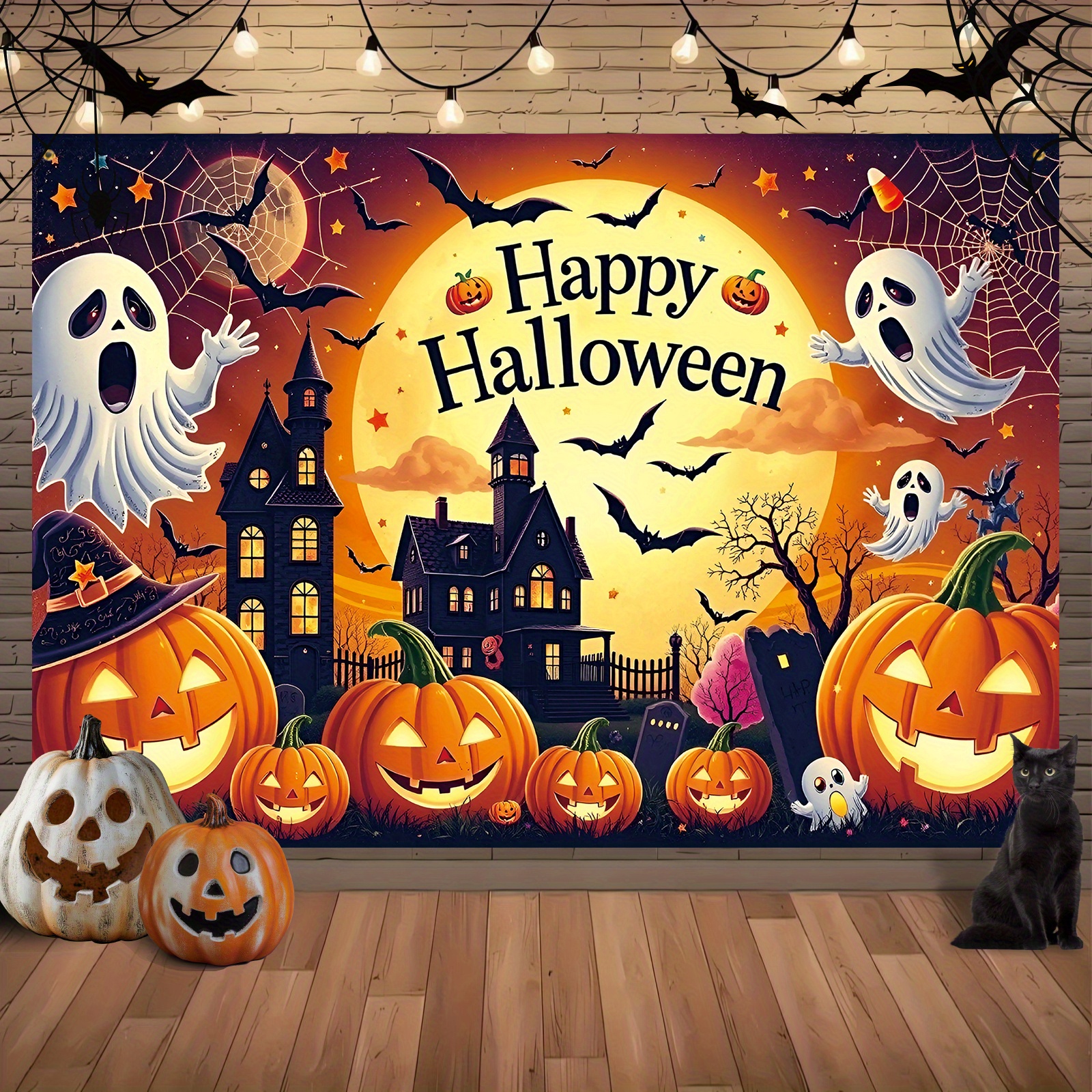 Halloween Photography Backdgro - Photography Trick reseña y precio
