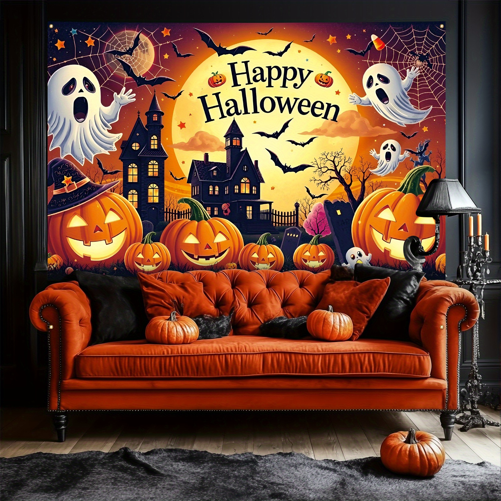 Halloween Photography Backdgro - Photography Trick reseña y precio
