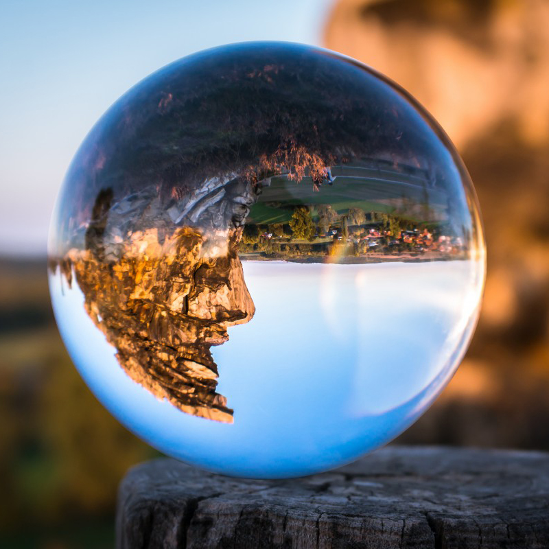 50/60/70/80/90/100/110mm Photo - Lens Ball Crystal reseña y precio