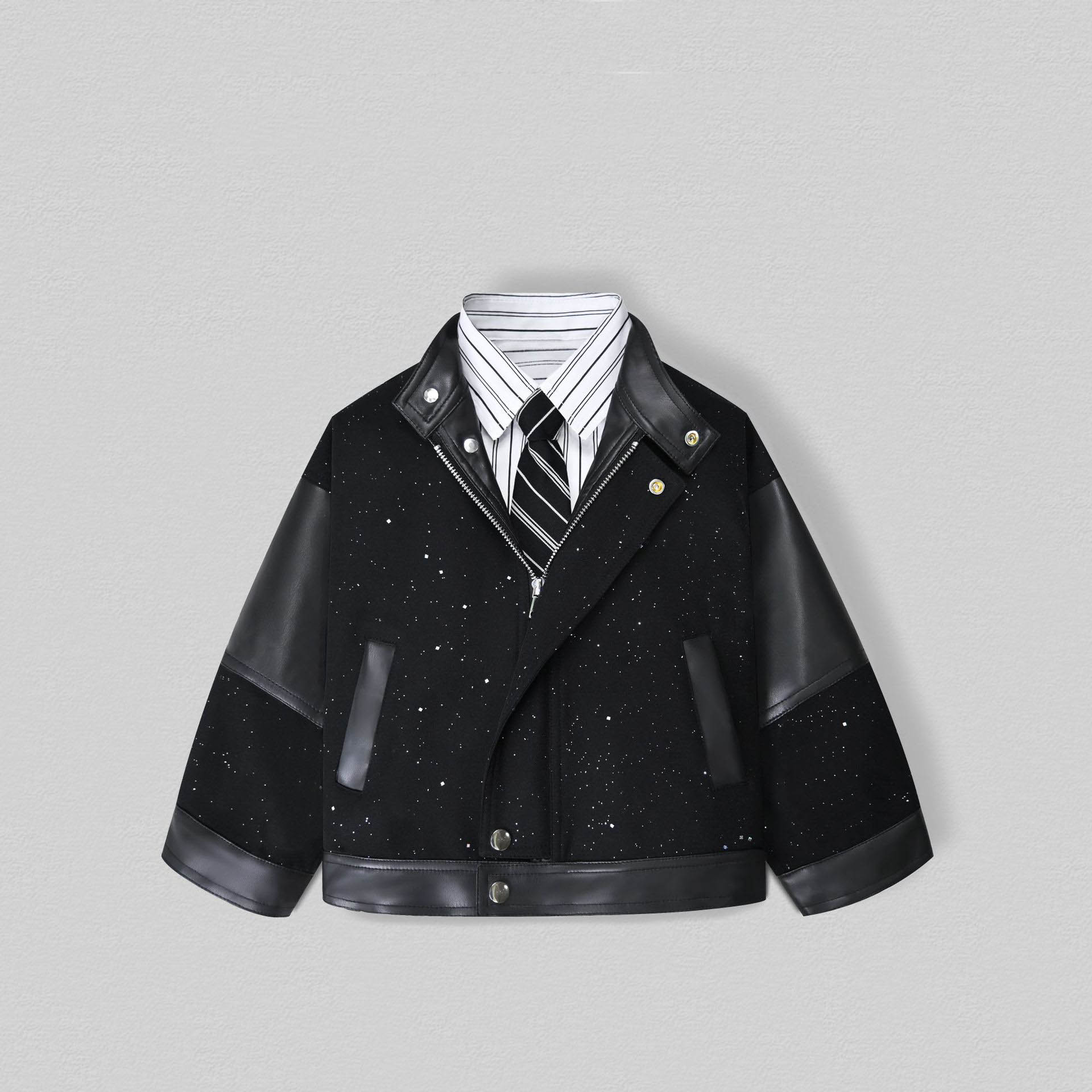 Gentleman Kids Shiny Motorcycl - Photography Jacket reseña y precio