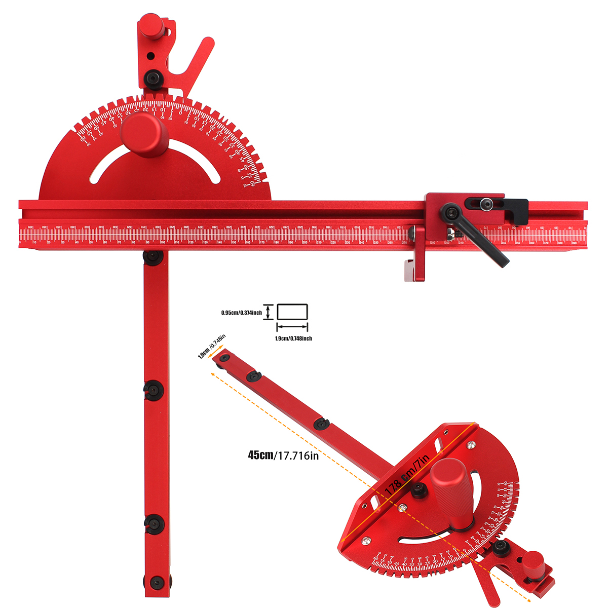 Precision Miter Gauge 400mm Al - Photography Job reseña y precio