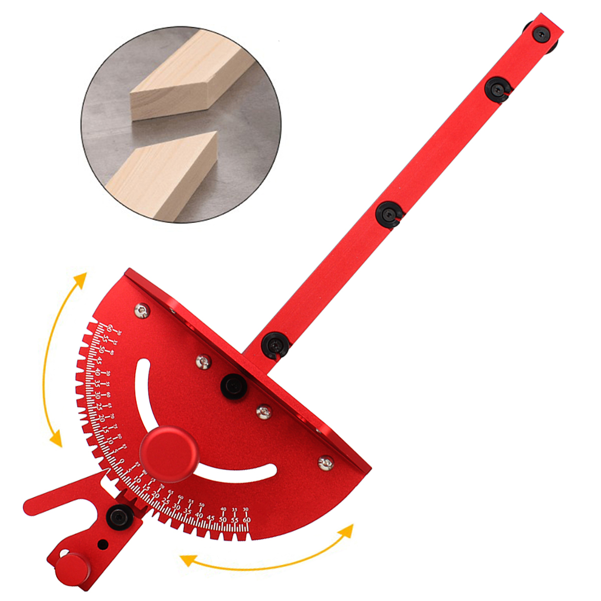 Precision Miter Gauge 400mm Al - Photography Job reseña y precio