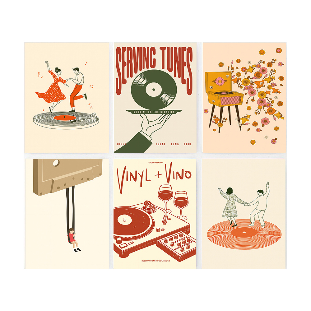 1pc Vintage Music Canvas Poste - Photography Pose reseña y precio