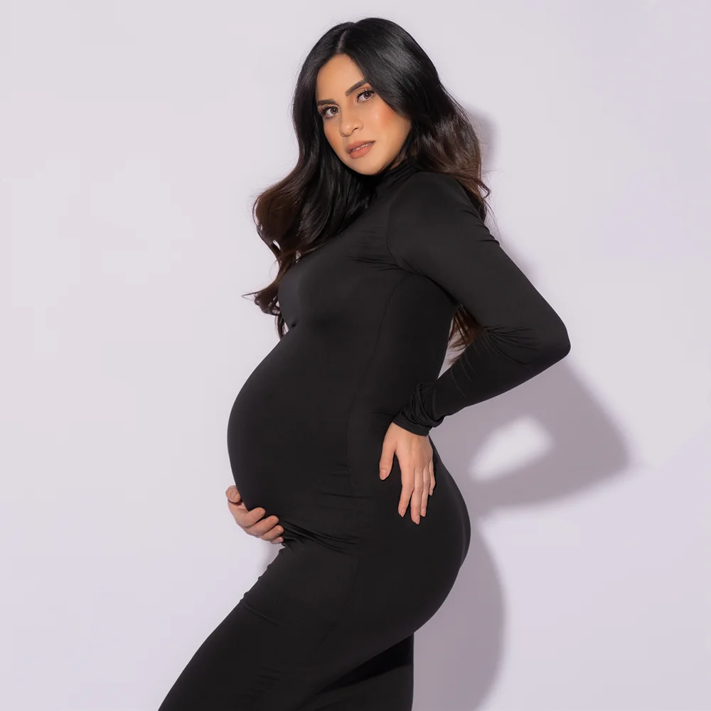 Black Skinny Dress Maternity P - Photography Club reseña y precio