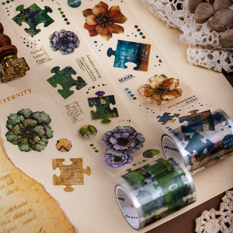 50mm*2m Flower fragments PET T - Photography Magazine reseña y precio