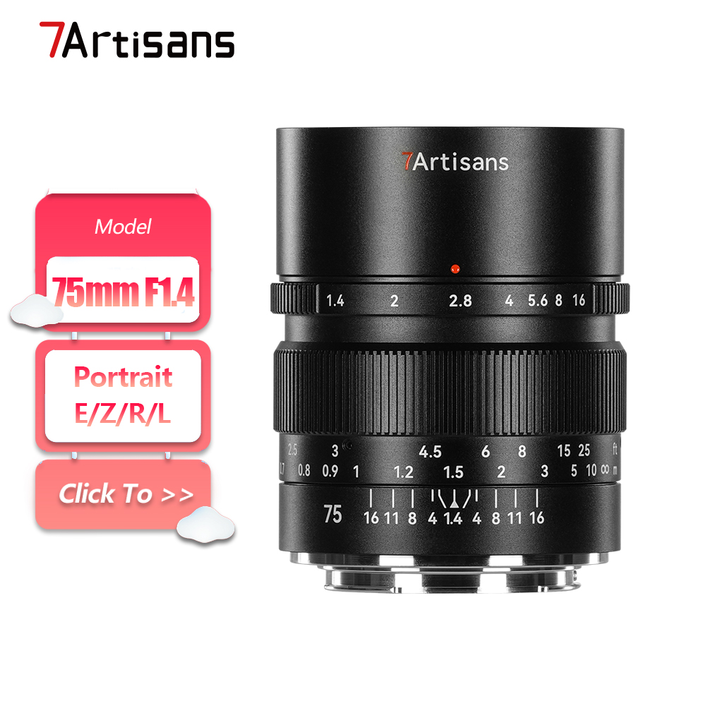 7artisans Full Frame 75mm F1.4 - Photography Trick reseña y precio