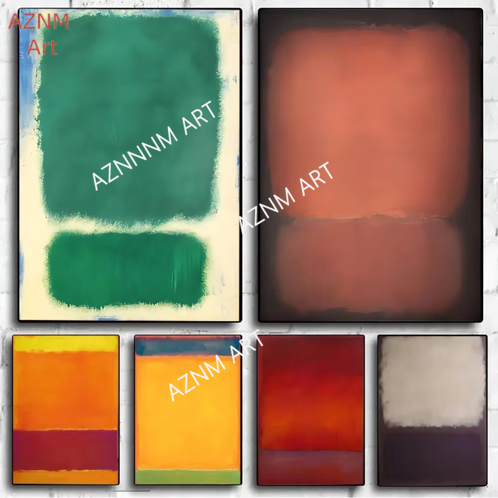 1pc Mark Rothko Poster No Fram - Photography Pose reseña y precio