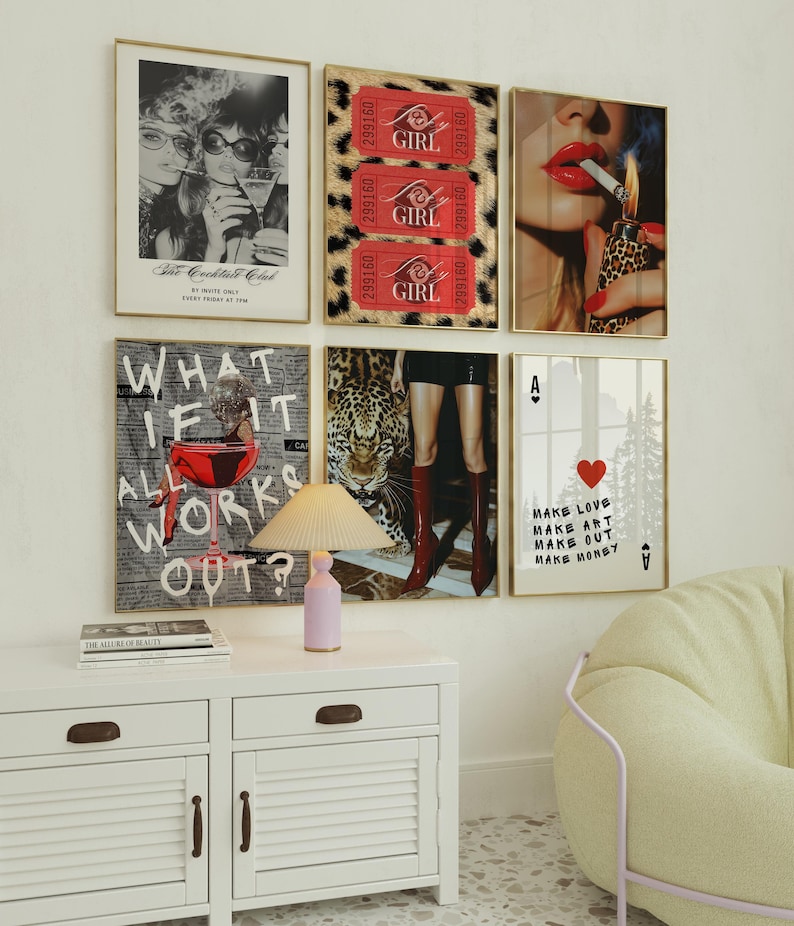6pcs/set Fashion Leopard Print - Photography Magazine reseña y precio