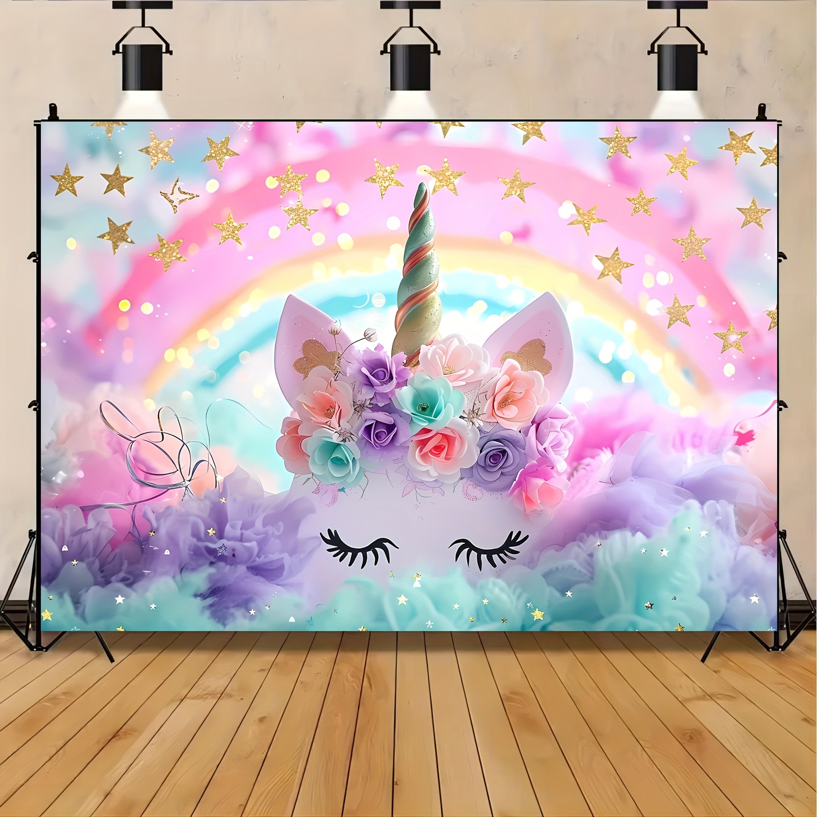Magical Unicorn Photo Backdrop - Photography Trick reseña y precio