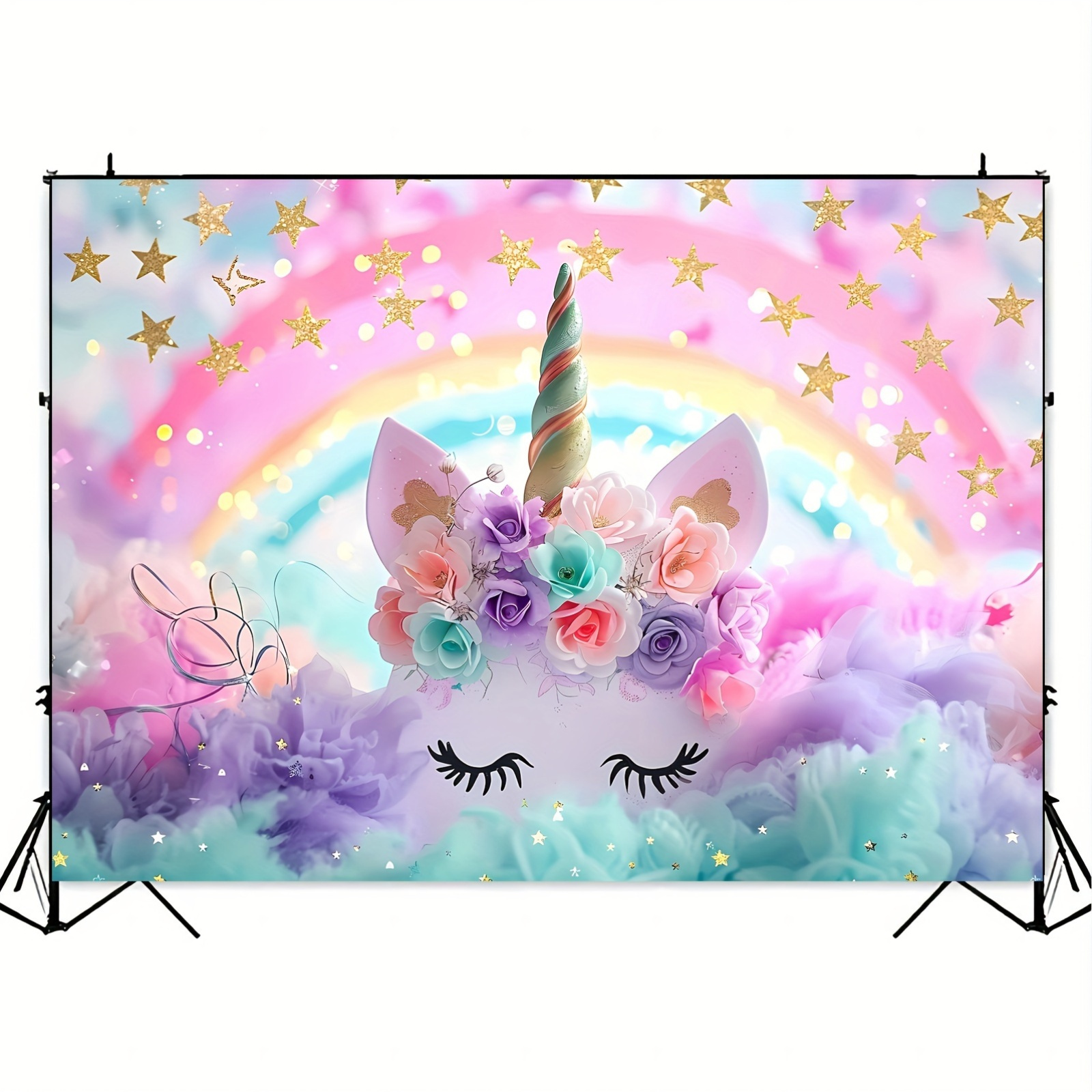 Magical Unicorn Photo Backdrop - Photography Trick reseña y precio