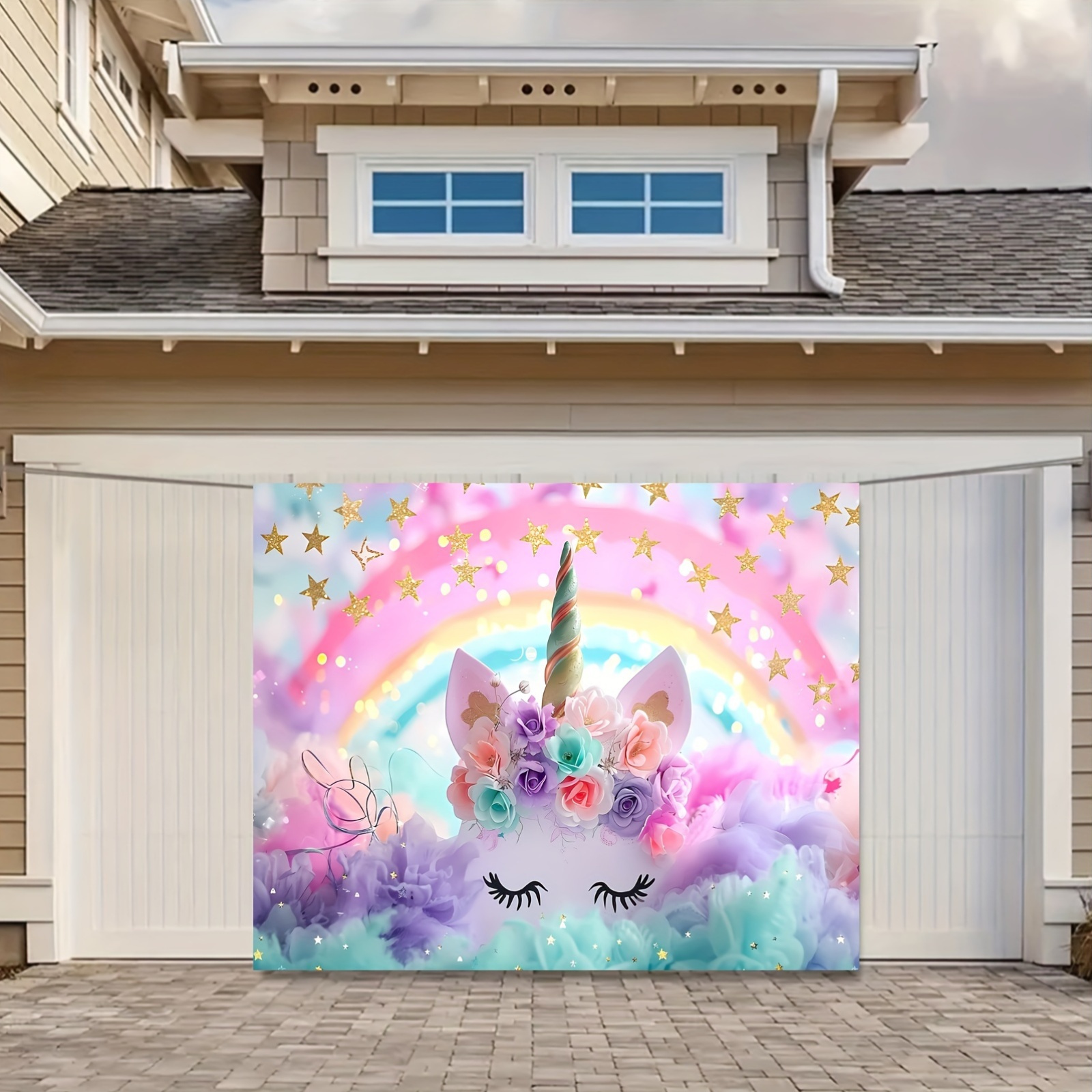 Magical Unicorn Photo Backdrop - Photography Trick reseña y precio
