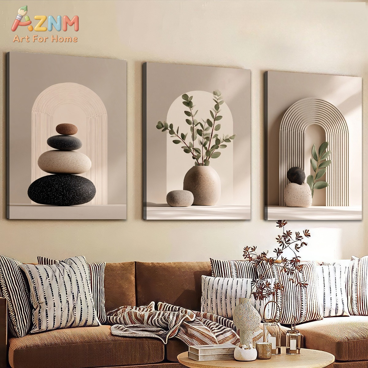 AZNM Boho Arch Stacked Stone E - Photography Pose reseña y precio