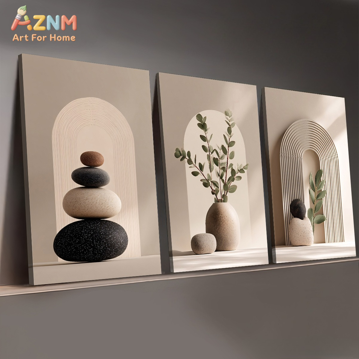 AZNM Boho Arch Stacked Stone E - Photography Pose reseña y precio