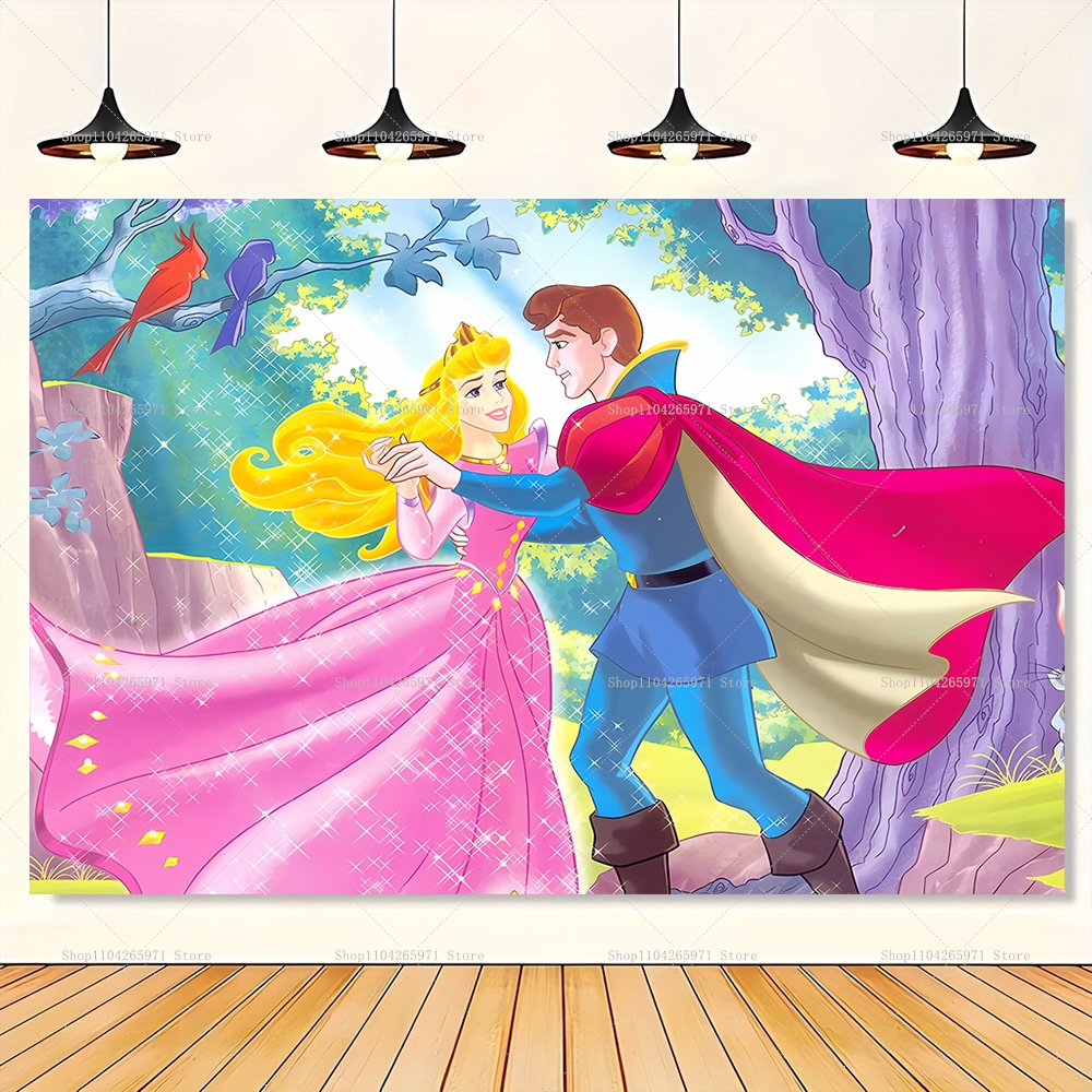 Sleeping Beauty Cartoon Backdr - Photography Trick reseña y precio