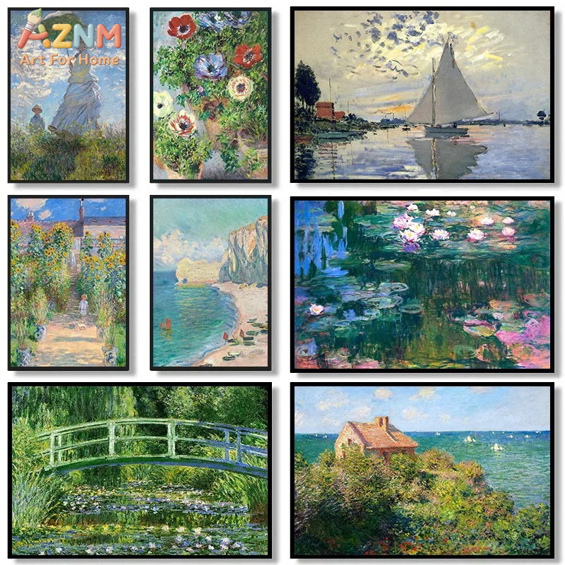 Claude Monet Water Lilies Clas - Photography Pose reseña y precio