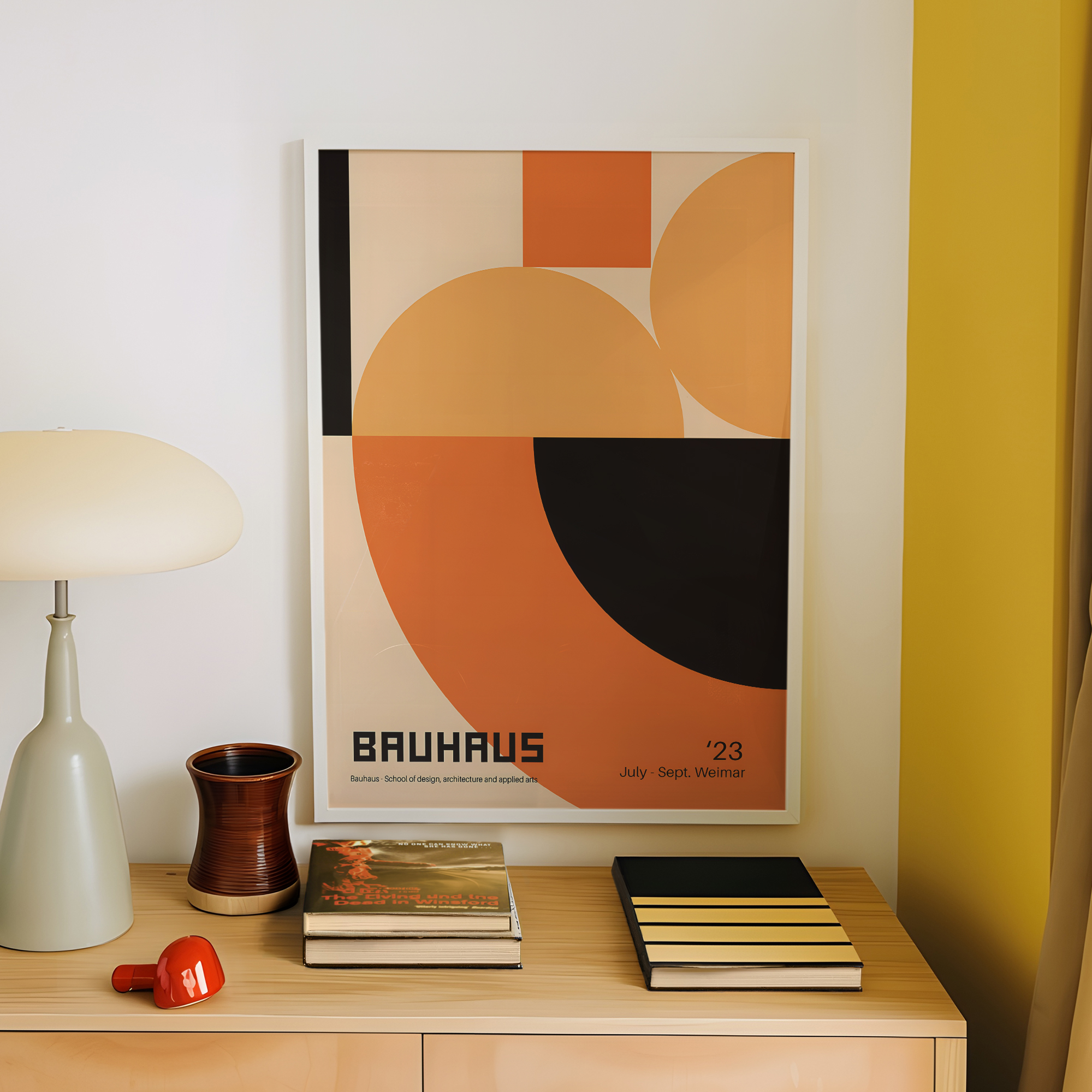 Modern Geometry Bauhaus School - Photography Pose reseña y precio
