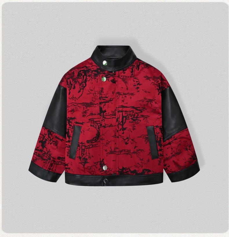Gentleman Kids Embroidery Moto - Photography Jacket reseña y precio