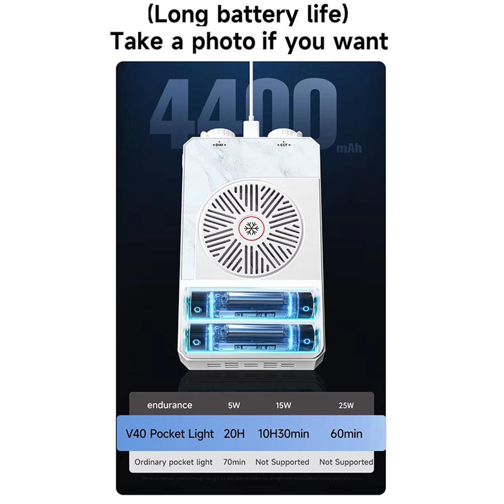 Customizable 40W LED Camera Li - Photography Video reseña y precio