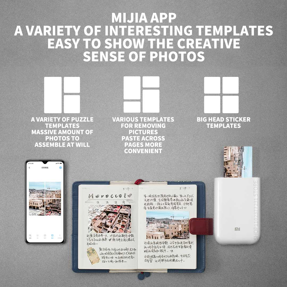 MIJIA AR Printer 300dpi Portab - Photography Job reseña y precio