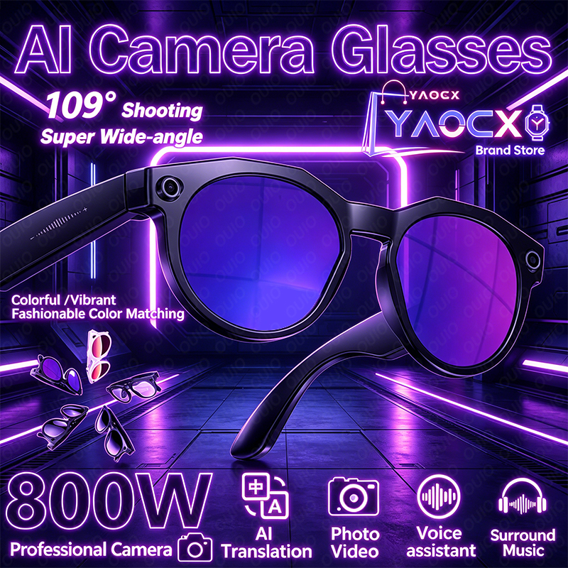 New Smart Glasses Bluetooth Ca - Photography Translate reseña y precio