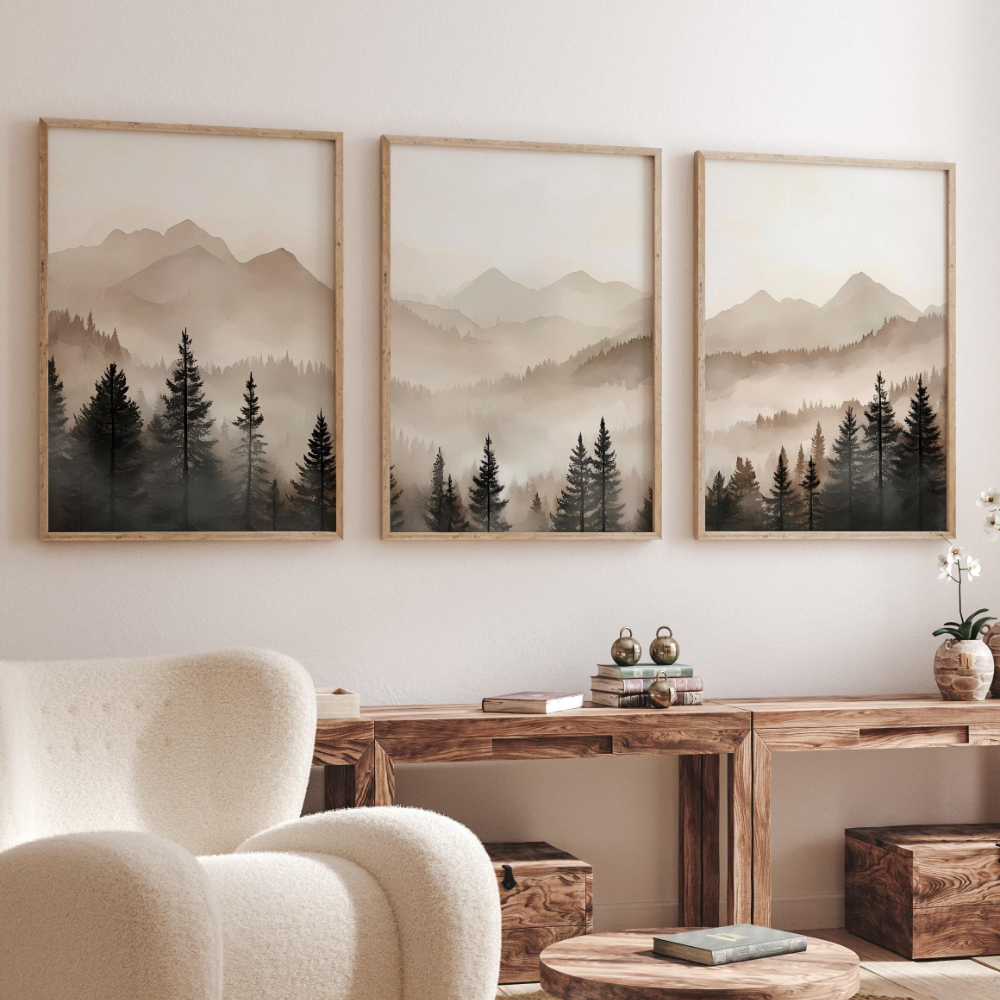 Abstract Forest Mountains Trip - Photography Pose reseña y precio